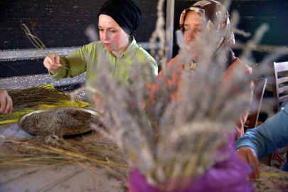 Osmaniye’de lavanta bahçesi kadınlara gelir kapısı oldu
