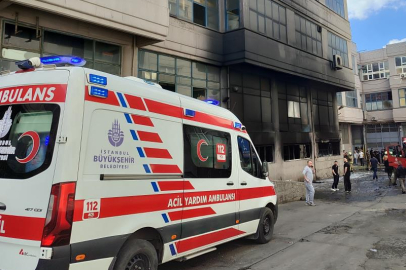 Eyüpsultan’da plastik atölyesinde yangın