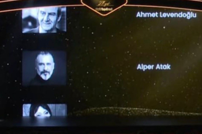 Afife Jale Ödülleri'nde inanılmaz hata! Yaşayan oyuncu Alper Atak 'yitirdiklerimiz' arasında anıldı