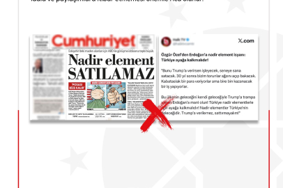 “Beylikova Nadir Toprak Elementleri sahasının ABD’ye devredileceği” iddiaları yalanlandı