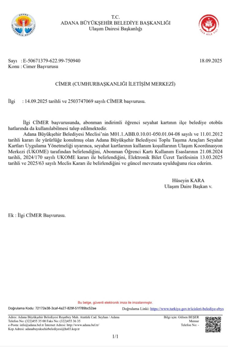 Karaisalılı öğrenciler ulaşımda abonman sistemi istiyor 5