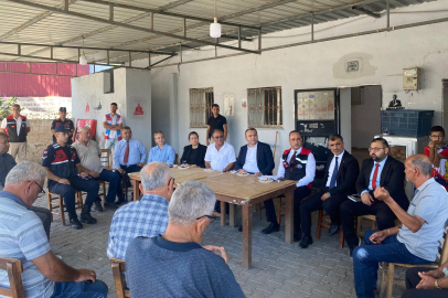 Yumurtalık’ta vatandaşla buluşma toplantısında sorunlar masaya yatırıldı