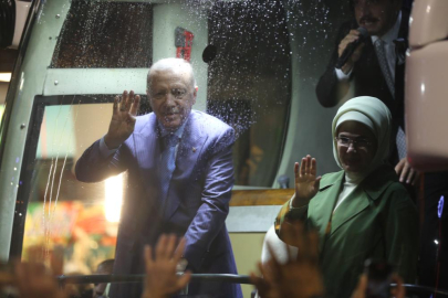 Cumhurbaşkanı Erdoğan, Rize'de