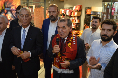 Galatasaray Kulübü Başkanı Dursun Özbek Mardin’de GS Store mağazasını açtı