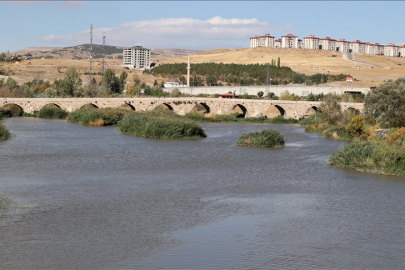 Kızılırmak su seviyesi kuraklık nedeniyle düştü