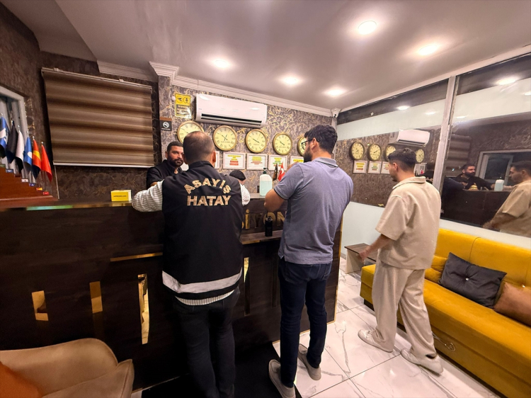 Hatay’da hurdacılara ve günübirlik konaklama tesislerine denetim 2