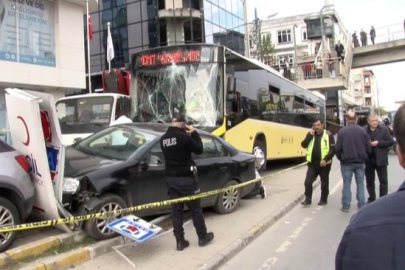 Çekmeköy'de İETT otobüsü durağa daldı: 1 kadın hayatını kaybetti