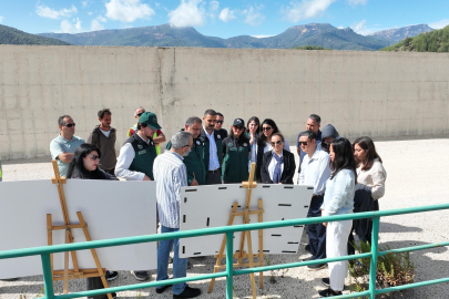 Pamukluk Barajı ve İmamoğlu Sulaması Proje sahasında inceleme