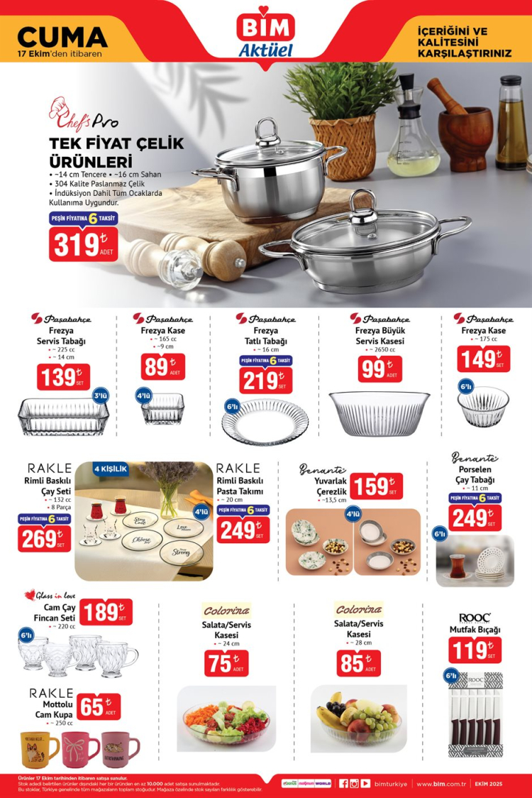 bim aktüel ürünler kataloğu