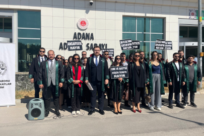 Adana’da avukatlar CMK tarifesinde adalet talep etti
