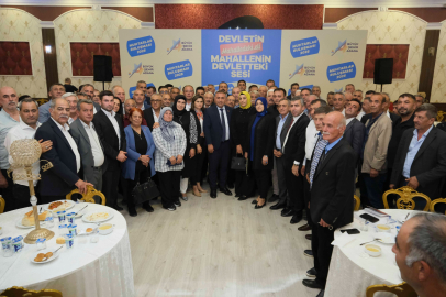 Geçer: Muhtarlar bizim yol arkadaşımız, paydaşımızdır