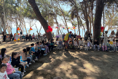 Tabiat Parkı, miniklerin neşesiyle şenlendi