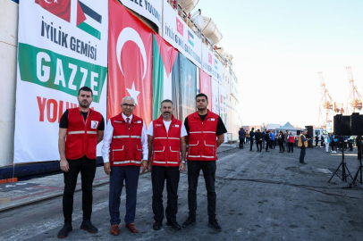 Türk Kızılay Genel Sekreteri Saygılı: Dualarımız Gazze için, yükümüz iyilik, rotamız insanlık
