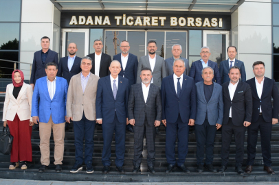 AK Parti İl Başkanı Dağlı, Adana Ticaret Borsası’nda tarım ve sanayi gündemini ele aldı