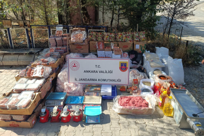 Ankara’da 1.200 kilogram bozuk et ve tavuk ürünü baskını