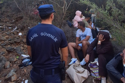 Fethiye’de 59 düzensiz göçmen ve 3 kaçakçılık şüphelisi yakalandı