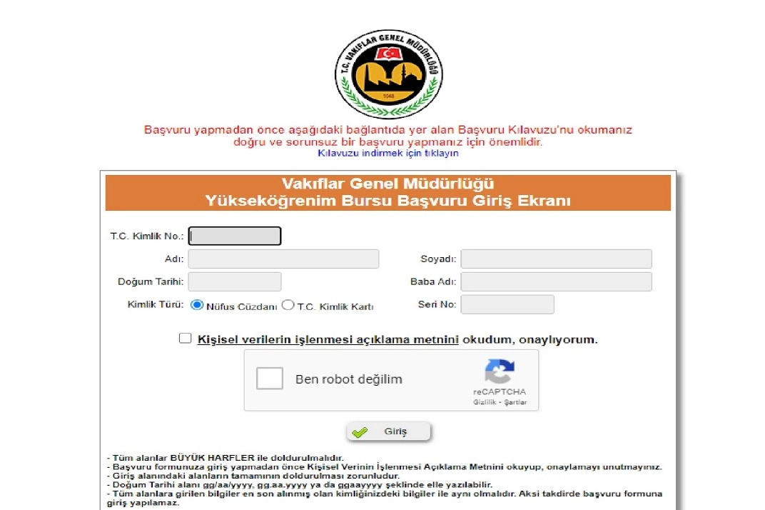 VGM Yükseköğrenim Burs Başvuruları 2025-2026 Dönemi Başlıyor!