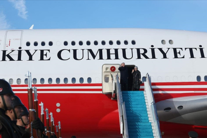 Cumhurbaşkanı Erdoğan, resmi ziyaret için Kuveyt’e hareket etti