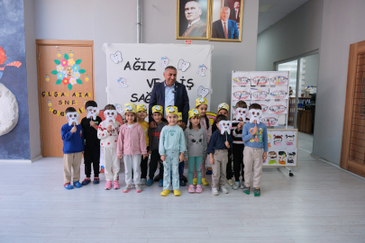 Adana’da minik öğrencilere ağız ve diş sağlığı taraması