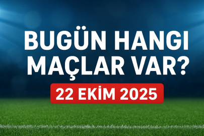 Bugün hangi maçlar var? 22 Ekim 2025 maç takvimi ve yayın saatleri