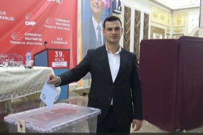 CHP Kilis İl Başkanlığı’na Umut Mehmet Sapan seçildi