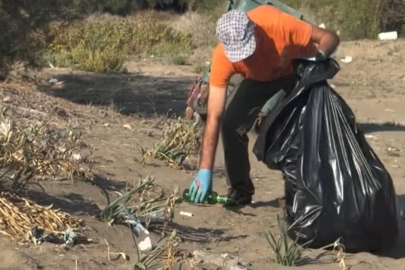 Uzm. Dr. Menteş: Tuzla lagünü ve kum zambakları ziyaretçilerin çöpleriyle tehdit altında