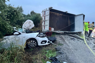 Kontrolden çıkan kamyonet dehşet saçtı: 2 ölü 3 yaralı