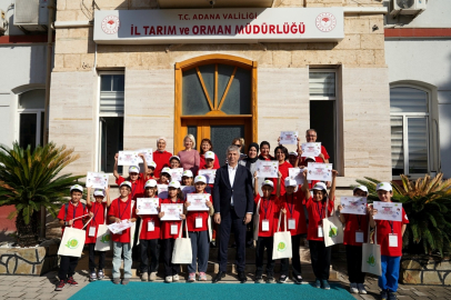 Adana’da ilkokul öğrencileri tarım kampında buluştu