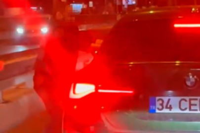 Bakırköy’de trafikte dehşet: Kadın sürücüyü çocuğunun yanında darp etti