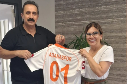Adanaspor Başkanı Saim Dura’dan  Zeynep Özen’e “hoş geldin” ziyareti