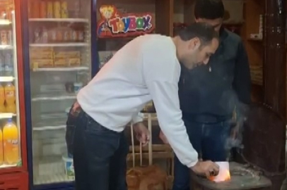 Zara’da hayırseverden örnek davranış: Borç defteri sobada yakıldı