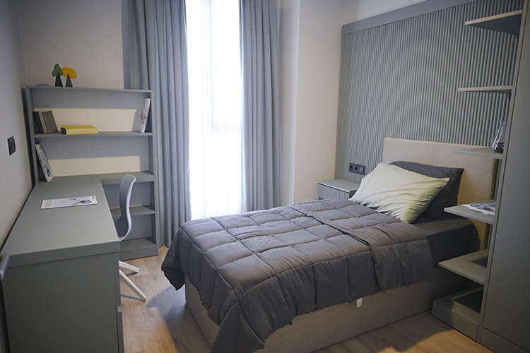 81 ilde 500 bin sosyal konut için başlatılan Yüzyılın Konut Projesi'nde örnek daireler görüntülendi 6