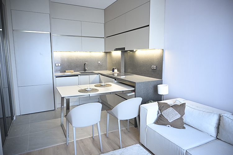 81 ilde 500 bin sosyal konut için başlatılan Yüzyılın Konut Projesi'nde örnek daireler görüntülendi 8