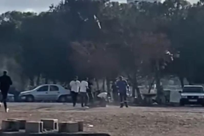 Adana’da sopa ve bıçaklı saldırı kamerada