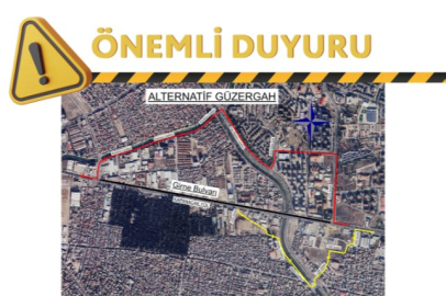 Adanada Girne Bulvarı trafiğe kapatılıyor: Alternatif güzergahlar açıklandı