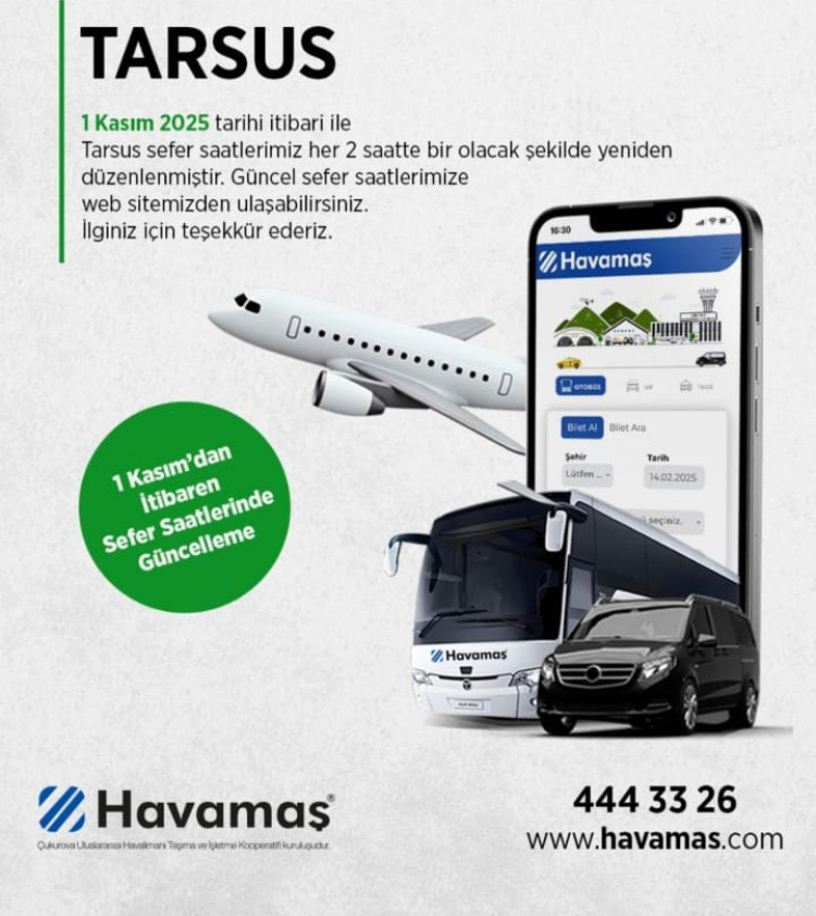 havamaş sefer saatleri