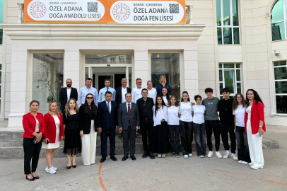 Rektör Sözen’den Adana Doğa Koleji’ne anlamlı ziyaret
