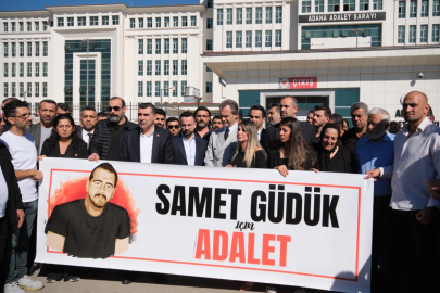 Adana Büyükşehir Belediyesi Özel Kalem Müdür Vekili Samet Güdük cinayeti davasında sanığın yargılanması sürdü