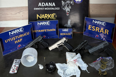 Adana’da narkotik operasyonu: 5 şüpheli tutuklandı