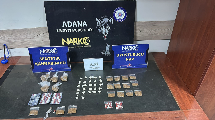 Adana’da narkotik operasyonu 5 şüpheli tutuklandı 2