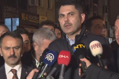 Bakan Kurum: "Gebze'de bugün itibariyle 16 bina tahliye edildi"