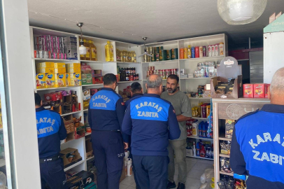 Karataş’ta marketlere sıkı denetim