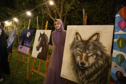 Küçük yeteneklerin, büyük eserleri sergilendi