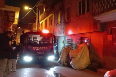 Evini yakarak intihar etmeye kalkıştı