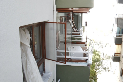 Mamak’ta doğal gaz patlaması: 1 Kişi yaralandı