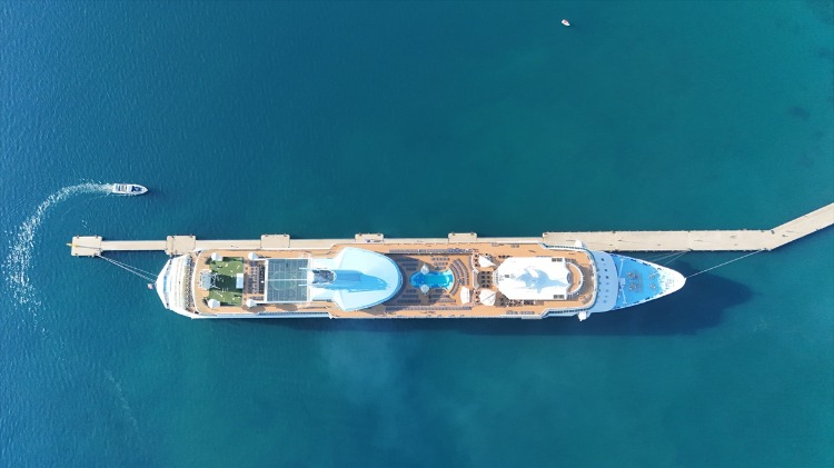 Alanya, Akdeniz kruvaziyer rotasında öne çıkıyor