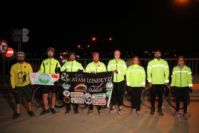 Hataylı bisikletçiler 670 kilometre pedal çevirip 10 Kasım’da Anıtkabir’e ulaşacak