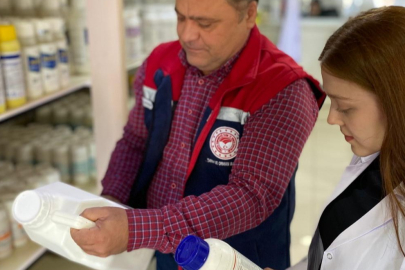 Adana'da gübre ve tarım ilacı satan işletmeler denetlendi