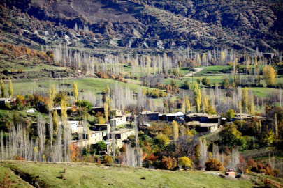 Bitlis’in doğası sonbahar renkleriyle büyülüyor