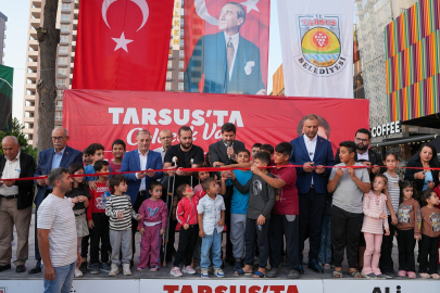 Tarsus’ta Pelin Kıyga’nın adı yeni parkta yaşatıldı